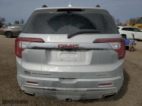 2020 GMC Acadia Denali with VIN 1GKKNXLS6LZ105761, listed as a Copart auction lot 44543195 with 64,836 mi miles and Salvage Title. Bid and sale history available at carsss.com. Image 6.