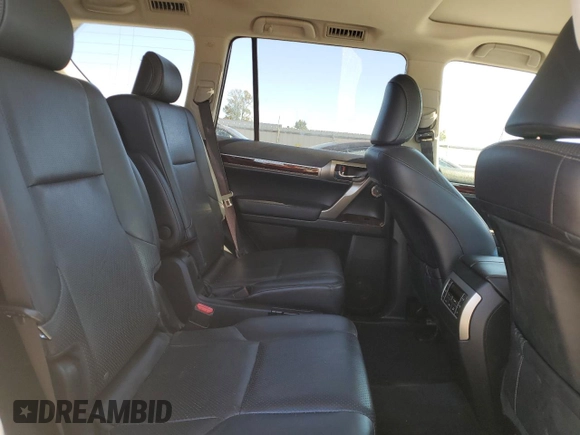 2017 Lexus GX with VIN JTJJM7FX9H5157947, listed as a Copart auction lot 75749584 with 83,370 mi miles and Salvage Title. Bid and sale history available at carsss.com. Image 12.