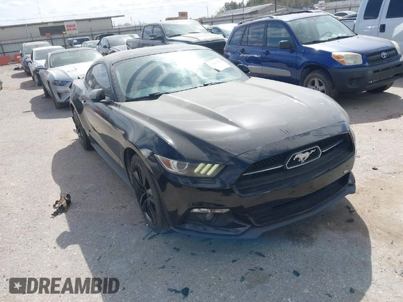 2015 Ford Mustang EcoBoost with VIN 1FA6P8THXF5395540, listed as a IAAI auction lot 41812384 with 118,150 mi miles and . Bid and sale history available at carsss.com. Image 1.
