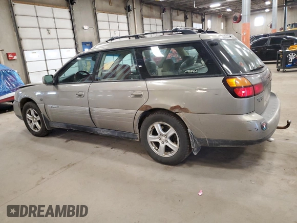 2004 Subaru Legacy Outback L.L. Bean with VIN 4S3BH806547632901, listed as a Copart auction lot 49159695 with 281,045 mi miles and Salvage title. Bid and sale history available at DreamBid. Image 2.