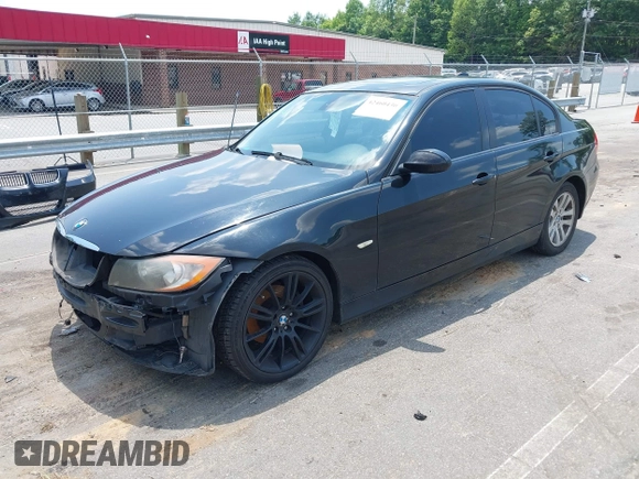 2006 BMW 3 Series 325i with VIN WBAVB13596KX65960, listed as a IAAI auction lot 42460430 with 331,860 mi miles and . Bid and sale history available at DreamBid. Image 18.