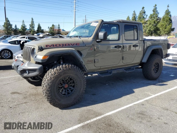 2020 Jeep Gladiator Mojave z VIN 1C6JJTEG9LL208784, wystawiony jako Copart lot #88921805 z przebiegiem 50 202 mil mil oraz Szkoda całkowita • Salvage title. Historia ofert i sprzedaży dostępna na DreamBid. Obrazek 1.
