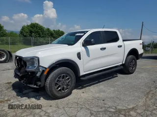 2024 Ford Ranger XLT with VIN 1FTER4HH1RLE26336, listed as a Copart auction lot 62137685 with 7,927 mi miles and Salvage title. Bid and sale history available at DreamBid. Image 1.