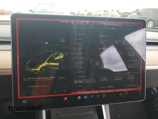 2019 Tesla Model 3 Mid Range with VIN 5YJ3E1EA8KF412886, listed as a Copart auction lot 50824565 with 54,803 mi miles and Salvage Title. Bid and sale history available at carsss.com. Image 9.