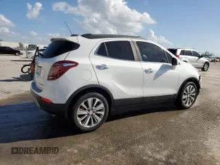 2020 Buick Encore Preferred with VIN KL4CJASB8LB027206, listed as a Copart auction lot 80263614 with 121,317 mi miles and Non Repairable. Bid and sale history available at DreamBid. Image 3.