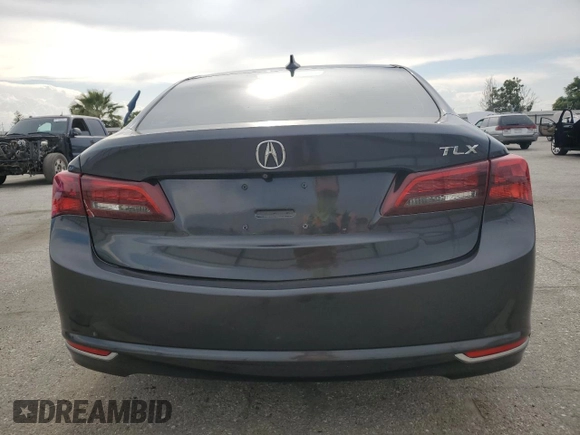 2015 Acura TLX with VIN 19UUB1F39FA024370, listed as a Copart auction lot 55422585 with 82,900 mi miles and Salvage Title. Bid and sale history available at carsss.com. Image 6.