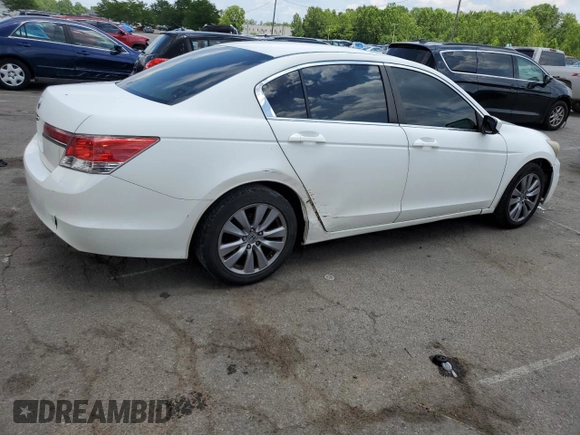 2012 Honda Accord EX with VIN 1HGCP2F77CA026068, listed as a Copart auction lot 63636275 with 264,749 mi miles and Clean title. Bid and sale history available at DreamBid. Image 3.