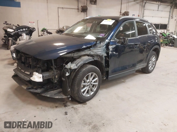 2023 Mazda CX-5 2.5 S Carbon Edition with VIN JM3KFBCM4P0289998, listed as a IAAI auction lot 41297074 with 19,303 mi miles. Bid and sale history available at carsss.com. Image 2.
