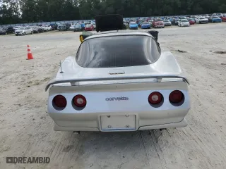 1981 Chevrolet Corvette with VIN 1G1AY8762BS419702, listed as a Copart auction lot 75984184 with 46,127 mi miles and Salvage Title. Bid and sale history available at carsss.com. Image 10.