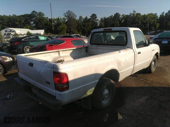 1997 Ford Ranger XLT with VIN 1FTCR10AXVTA71889, listed as a IAAI auction lot 42601700 with 123,167 mi miles and . Bid and sale history available at DreamBid. Image 4.