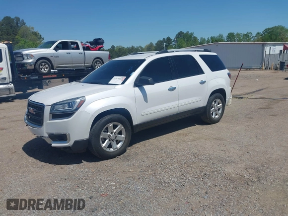 2016 GMC Acadia SLE with VIN 1GKKRPKD5GJ150640, listed as a IAAI auction lot 41978668 with 150,614 mi miles. Bid and sale history available at carsss.com. Image 2.