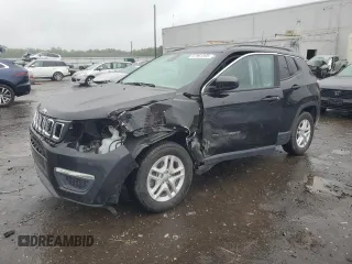 2021 Jeep Compass Sport с VIN 3C4NJCAB4MT510929, выставлен на аукционе Copart как лот 57961595 с пробегом 37 715 миль миль и Списание • Salvage title. История ставок и продаж доступна на DreamBid. Изображение 1.