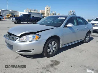 2010 Chevrolet Impala LS with VIN 2G1WA5EK5A1109387, listed as a Copart auction lot 44692075 with 93,072 mi miles and Clean Title. Bid and sale history available at DreamBid. Image 1.
