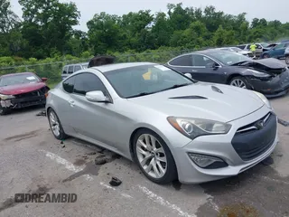 2013 Hyundai Genesis Coupe Grand Touring with VIN KMHHU6KJ8DU087026, listed as a IAAI auction lot 42358356 with 65,730 mi miles and . Bid and sale history available at DreamBid. Image 1.