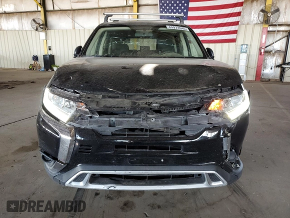 2020 Mitsubishi Outlander ES with VIN JA4AD2A32LZ011606, listed as a Copart auction lot 64972645 with 75,271 mi miles and Clean title. Bid and sale history available at DreamBid. Image 5.