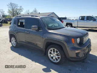 2020 Jeep Renegade Latitude with VIN ZACNJABB8LPL46722, listed as a Copart auction lot 50648745 with 55,420 mi miles and Salvage title. Bid and sale history available at DreamBid. Image 4.