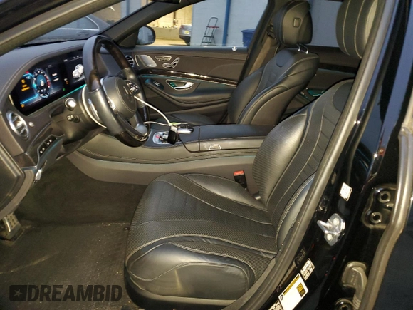 2019 Mercedes-Benz S 560 with VIN WDDUG8GB3KA432779, listed as a Copart auction lot 78648544 with 73,498 mi miles and Salvage Title. Bid and sale history available at DreamBid. Image 7.