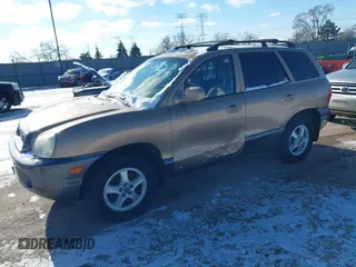2002 Hyundai Santa Fe GLS with VIN KM8SC73D62U316002, listed as a IAAI auction lot 41249855 with Not Provided miles. Bid and sale history available at carsss.com. Image 2.