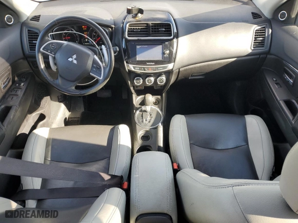 2015 Mitsubishi Outlander Sport SE with VIN 4A4AP4AU4FE032477, listed as a Copart auction lot 49100775 with 92,536 mi miles and Salvage Title. Bid and sale history available at carsss.com. Image 8.