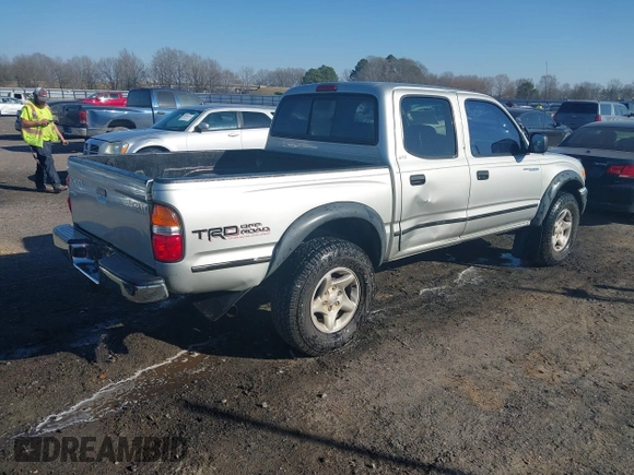 2002 Toyota Tacoma PreRunner with VIN 5TEGN92NX2Z068760, listed as a IAAI auction lot 41680098 with 272,455 mi miles and . Bid and sale history available at DreamBid. Image 4.