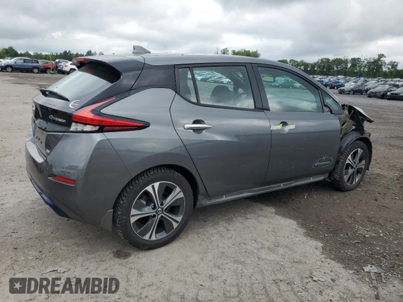 2019 Nissan LEAF SV z VIN 1N4AZ1CP1KC302364, wystawiony jako Copart lot #57148955 z przebiegiem 39 415 mil mil oraz Szkody całkowita. Historia ofert i sprzedaży dostępna na DreamBid. Obrazek 3.