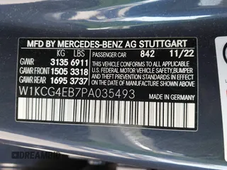 2023 Mercedes-Benz EQS 580 z VIN W1KCG4EB7PA035493, wystawiony jako IAAI lot #42100494 z przebiegiem 30 697 mil mil oraz . Historia ofert i sprzedaży dostępna na DreamBid. Obrazek 9.