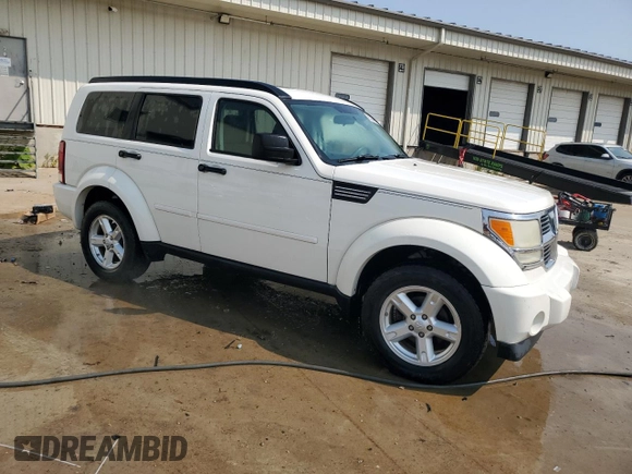 2007 Dodge Nitro SXT with VIN 1D8GU28K27W663633, listed as a Copart auction lot 59552285 with 207,350 mi miles and Clean title. Bid and sale history available at DreamBid. Image 4.