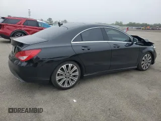 2018 Mercedes-Benz CLA 250 with VIN WDDSJ4GBXJN583756, listed as a Copart auction lot 61269825 with 67,389 mi miles and Salvage title. Bid and sale history available at DreamBid. Image 3.