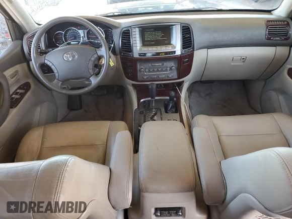 2006 Toyota Land Cruiser z VIN JTEHT05J262098694, wystawiony jako Copart lot #49923375 z przebiegiem 174 779 mil mil oraz Szkoda całkowita • Salvage title. Historia ofert i sprzedaży dostępna na DreamBid. Obrazek 8.