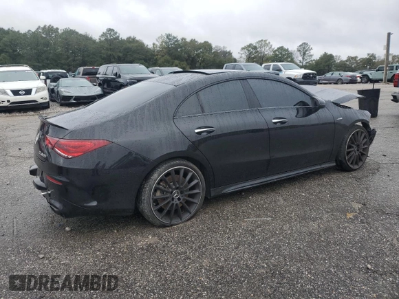 2023 Mercedes-Benz CLA 35 AMG z VIN W1K5J5BB7PN397269, wystawiony jako Copart lot #87507255 z przebiegiem 29 688 mil mil oraz Szkoda całkowita • Salvage title. Historia ofert i sprzedaży dostępna na DreamBid. Obrazek 3.