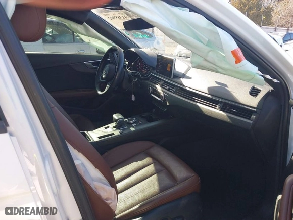 2018 Audi A4 Premium with VIN WAUKMAF40JA224004, listed as a IAAI auction lot 41385902 with 66,773 mi miles. Bid and sale history available at carsss.com. Image 5.