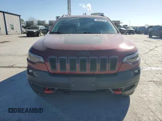 2021 Jeep Cherokee Trailhawk with VIN 1C4PJMBX7MD139411, listed as a Copart auction lot 48545725 with 54,095 mi miles and Salvage title. Bid and sale history available at DreamBid. Image 5.