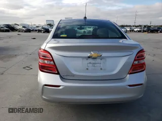 2018 Chevrolet Sonic LS with VIN 1G1JB5SH1J4133593, listed as a Copart auction lot 87556125 with 26,459 mi miles and Salvage title. Bid and sale history available at DreamBid. Image 6.