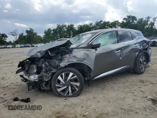 2023 Nissan Murano SL z VIN 5N1AZ2CSXPC119536, wystawiony jako Copart lot #62493295 z przebiegiem Nie podano mil oraz Nie do naprawy • Non repairable. Historia ofert i sprzedaży dostępna na DreamBid. Obrazek 1.