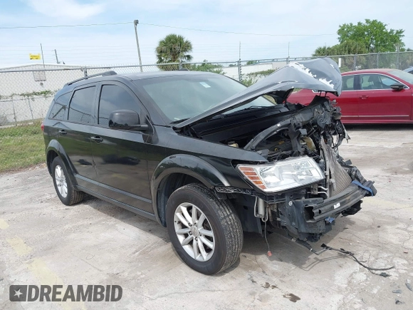 2015 Dodge Journey SXT with VIN 3C4PDCBB3FT577121, listed as a IAAI auction lot 41855712 with Not Provided miles and . Bid and sale history available at DreamBid. Image 1.