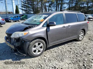 2014 Toyota Sienna LE AAS with VIN 5TDKK3DC6ES511466, listed as a Copart auction lot 52517555 with 142,744 mi miles and Salvage Title. Bid and sale history available at DreamBid. Image 1.