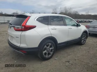 2019 Honda CR-V EX with VIN 2HKRW2H50KH673989, listed as a Copart auction lot 49255695 with 36,278 mi miles and Salvage Title. Bid and sale history available at DreamBid. Image 3.