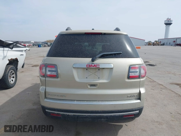 2015 GMC Acadia SLT with VIN 1GKKVRKD0FJ379667, listed as a IAAI auction lot 41828326 with 160,599 mi miles. Bid and sale history available at carsss.com. Image 16.