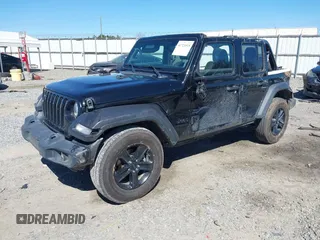 2021 Jeep Wrangler Unlimited Sport S с VIN 1C4HJXDG4MW753159, выставлен на аукционе IAAI как лот 41723515 с пробегом 86 589 миль миль и . История ставок и продаж доступна на DreamBid. Изображение 2.
