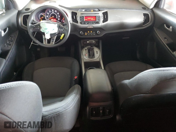 2015 Kia Sportage LX with VIN KNDPBCAC0F7674152, listed as a Copart auction lot 54567815 with 163,419 mi miles and Salvage Title. Bid and sale history available at carsss.com. Image 8.
