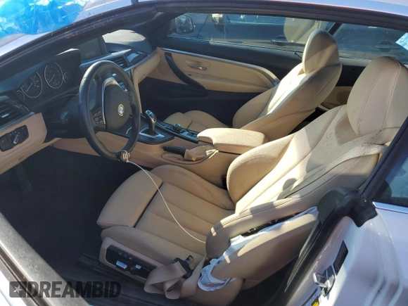 2017 BMW 4 Series 430i xDrive with VIN WBA4U9C34H5H64478, listed as a Copart auction lot 81466944 with Not provided miles and Salvage title. Bid and sale history available at DreamBid. Image 7.