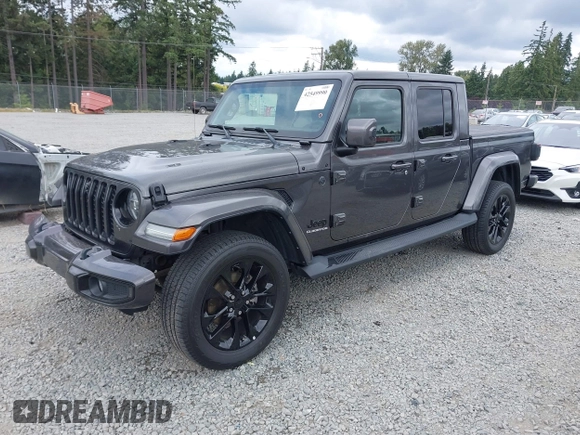 2021 Jeep Gladiator High Altitude with VIN 1C6HJTFG8ML567087, listed as a IAAI auction lot 42549990 with 30,437 mi miles and . Bid and sale history available at DreamBid. Image 18.
