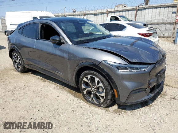 2023 Ford Mustang Mach-E Premium with VIN 3FMTK3SU2PMA70370, listed as a Copart auction lot 65089015 with 32,785 mi miles and Salvage title. Bid and sale history available at DreamBid. Image 4.
