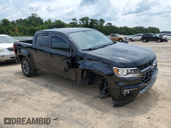 2022 Chevrolet Colorado 4WD Z71 with VIN 1GCGTDEN9N1268483, listed as a Copart auction lot 64638865 with 61,611 mi miles and Salvage title. Bid and sale history available at DreamBid. Image 4.