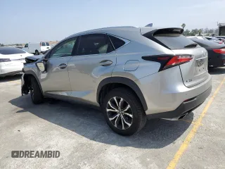 2017 Lexus NX 200t with VIN JTJYARBZ9H2068701, listed as a Copart auction lot 60576355 with 103,327 mi miles and Salvage title. Bid and sale history available at DreamBid. Image 2.
