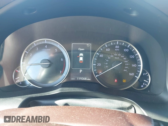 2018 Lexus ES with VIN 58ABK1GG1JU116222, listed as a IAAI auction lot 41748194 with 119,368 mi miles. Bid and sale history available at carsss.com. Image 7.