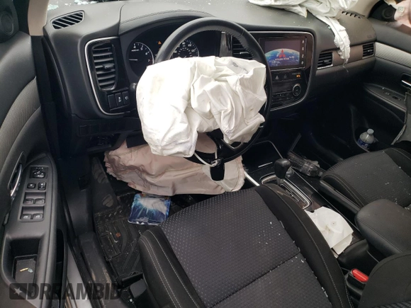2018 Mitsubishi Outlander ES with VIN JA4AZ3A32JZ014056, listed as a Copart auction lot 53721885 with 75,336 mi miles and Salvage title. Bid and sale history available at DreamBid. Image 8.