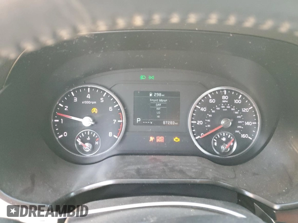 2020 Kia Telluride S with VIN 5XYP6DHCXLG076584, listed as a Copart auction lot 87949765 with 87,283 mi miles and Salvage Title. Bid and sale history available at DreamBid. Image 9.