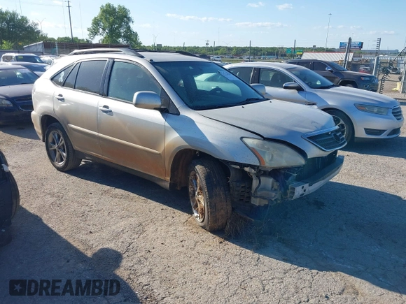 2006 Lexus RX 400h with VIN JTJGW31U860003878, listed as a IAAI auction lot 42226980 with 197,783 mi miles and . Bid and sale history available at DreamBid. Image 1.