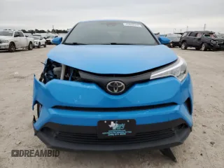 2019 Toyota C-HR XLE with VIN JTNKHMBX6K1054558, listed as a Copart auction lot 45666315 with 111,290 mi miles and Salvage Title. Bid and sale history available at DreamBid. Image 5.